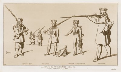 Landwehr prussienne, 1813-15 - Raphael Jacquemin