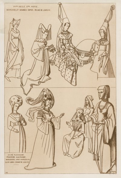 Femmes dans la seconde moitié du XVe siècle - Raphael Jacquemin
