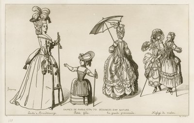 Femmes de Paris, 1774-79 - Raphael Jacquemin