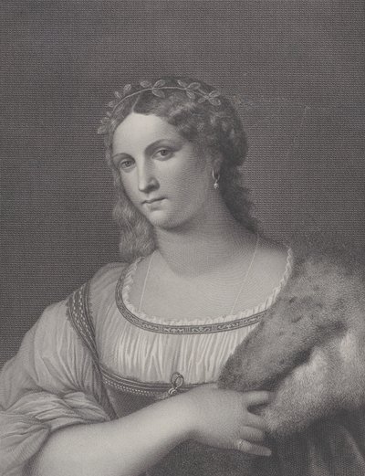 La Fornarina - Raphael Morghen
