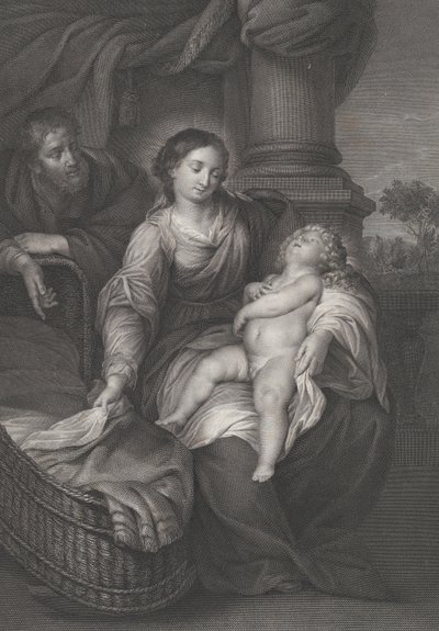 La Sainte Famille, avec l