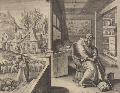 Douleur, vers 1580-1628 - Raphael Sadeler