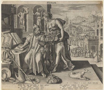 Honneur - Raphael Sadeler the Elder
