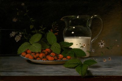 Fraises et crème - Raphaelle Peale