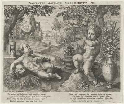 Allégorie de la Transience - Raphaël Sadeler (I)