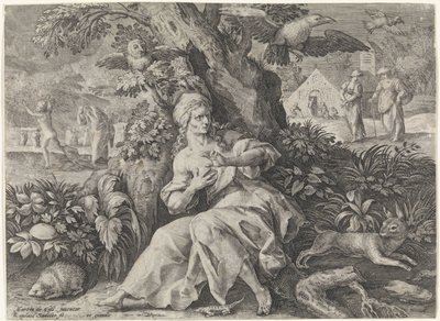 Bevreesdheid - Raphaël Sadeler (I)