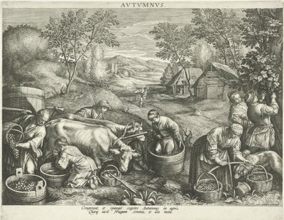 Automne (Les quatre saisons) - Raphaël Sadeler (I)