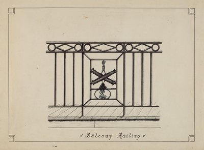Garde-corps de balcon en fonte - Ray Price