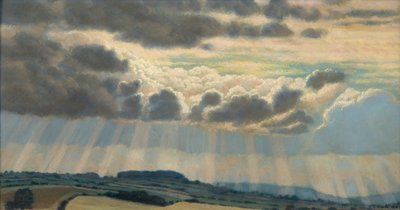 Paysage avec nuages - Raymond Booth