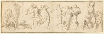 Une bacchanale - Raymond Lafage