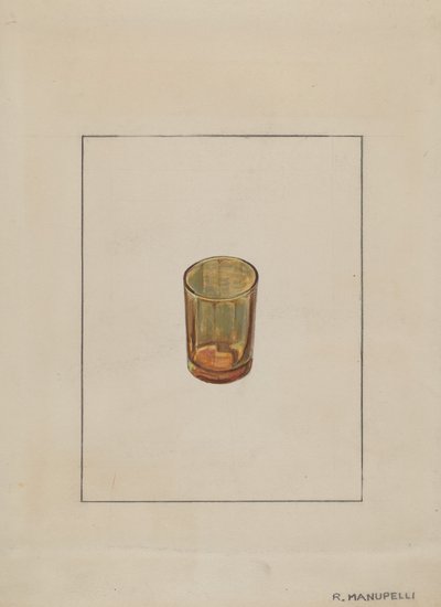 Verre ambré - Raymond Manupelli