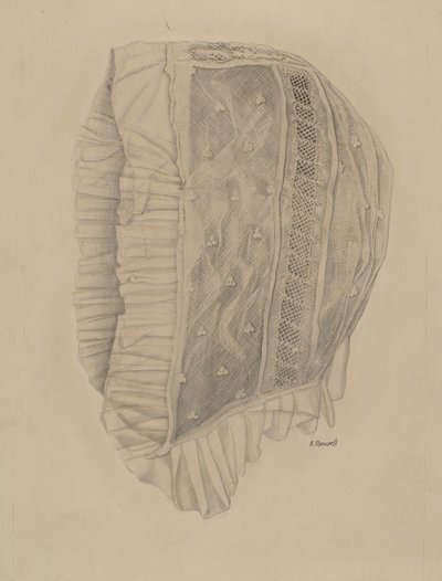 Bonnet en dentelle pour enfant - Raymond Manupelli