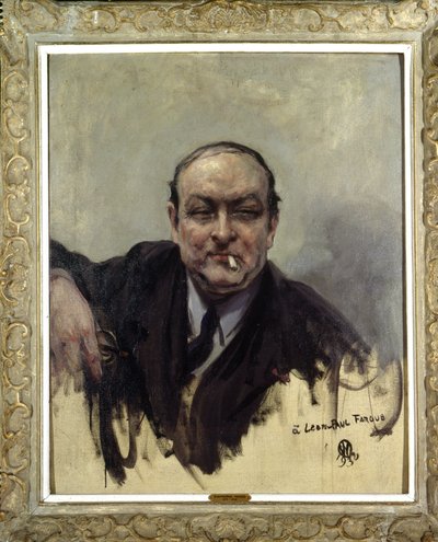 Portrait de Léon Paul Fargue - Raymond Woog