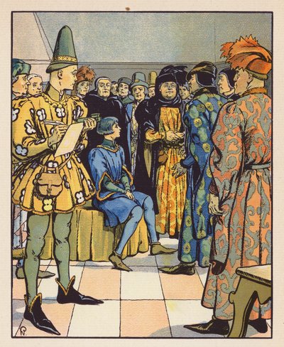 Jeanne devant les docteurs en théologie à Poitiers - Raymond de la Neziere