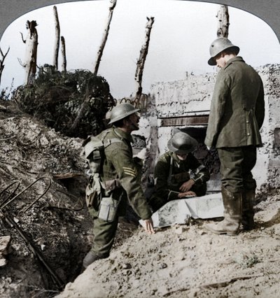 Blockhaus allemand capturé, Poelecappelle, Belgique, Première Guerre mondiale, 1914-1918 - Realistic Travels Publishers