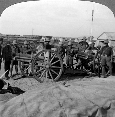 Canons et magasins capturés aux Turcs, Palestine, Première Guerre mondiale, 1915-1918 - Realistic Travels Publishers