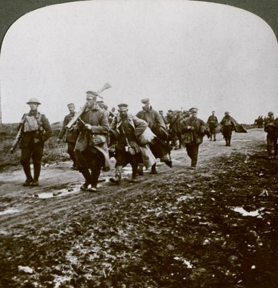 Prussiens capturés par les Old Contemptibles lors de l