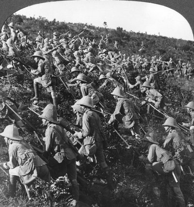 Ils avancent, la véritable ruée de nos troupes à Gallipoli, Turquie, Première Guerre mondiale, 1915 - Realistic Travels Publishers