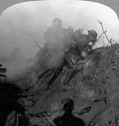 Guerre de tranchées, Bois de Bourlon, France, Première Guerre mondiale - Realistic Travels Publishers