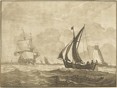 Paysage Marin - Regina Schönecker after Wigerus Vitringa