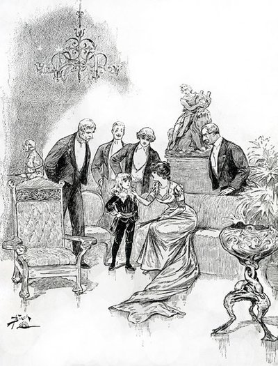 Illustration pour Little Lord Fauntleroy (gravure) - Reginald Bathurst Birch