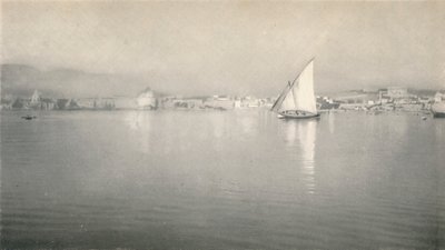Dans le port, Palma, Majorque, vers 1927 - Reginald Belfield