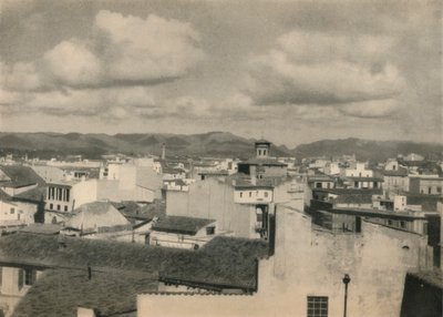Toits de Palma, Majorque, vers 1927 - Reginald Belfield
