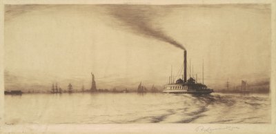 Port de New York - Reginald Cleveland Coxe