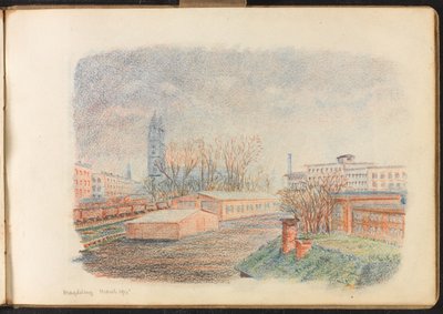 Camp de Magdebourg, mars 1915 (dessin) - Reginald Copleston Bond