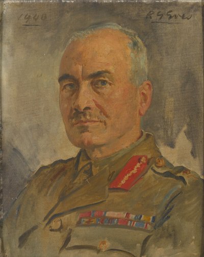 Lieutenant-général Sir Ronald Forbes Adam Bt, vers 1940 - Reginald Grenville Eves