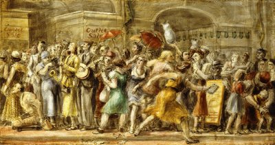 Quatorzième rue - Reginald Marsh