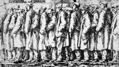 La ligne de pain - Reginald Marsh