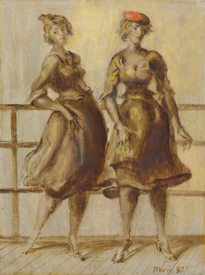 Deux femmes - Reginald Marsh