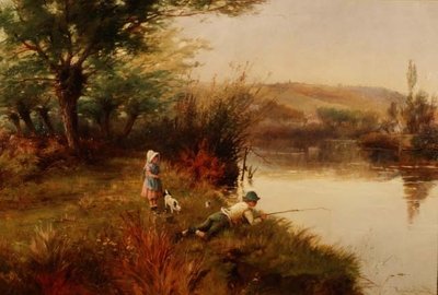 Les jeunes pêcheurs - Reginald Smith