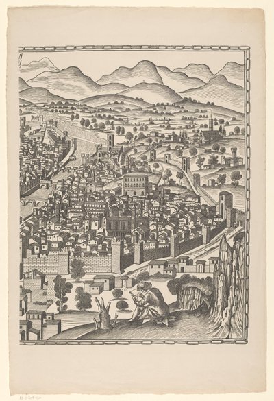Vue de Florence (partie droite) - Reichsdruckerei