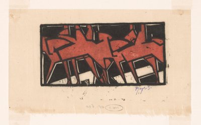 Cavaliers à cheval - Reijer Stolk (signed by artist)