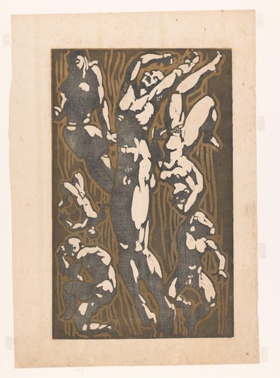 Figures nues dans différentes positions - Reijer Stolk