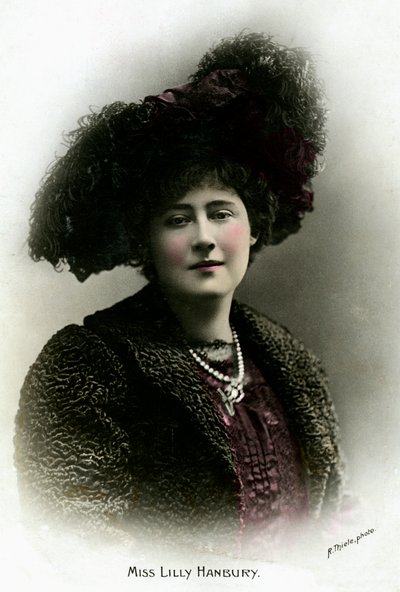 Lily Hanbury, actrice anglaise - Reinhold Thiele