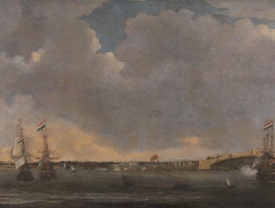 Vue de Tripoli - Reinier Nooms (signed by artist)