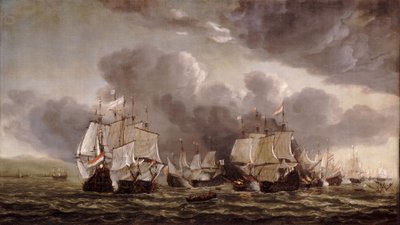 La bataille de Livourne, 4 mars 1653 - Reinier Nooms