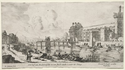 Vues de Paris : Vue du Louvre et des Tuileries - Reinier Nooms