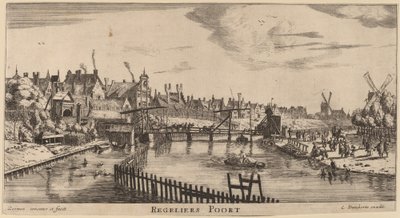 Porte des Réguliers (Regeliers Poort) - Reinier Nooms, called Zeeman