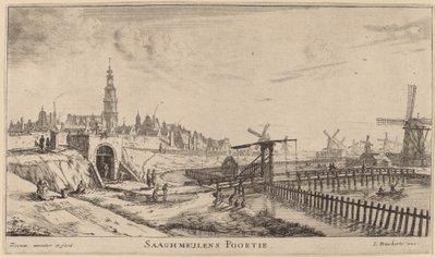 Porte de Zaagmolen - Reinier Nooms, called Zeeman