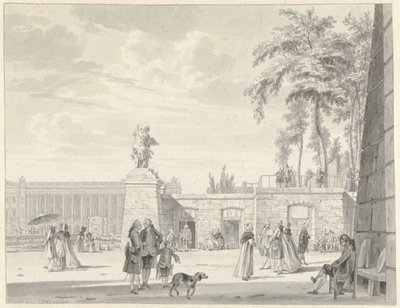 Les Tuileries à Paris - Reinier Vinkeles (I)