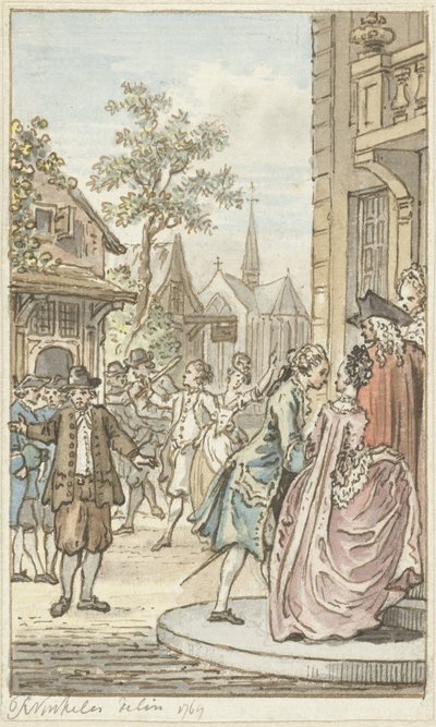 Lucas et Clarisse - Reinier Vinkeles (I)