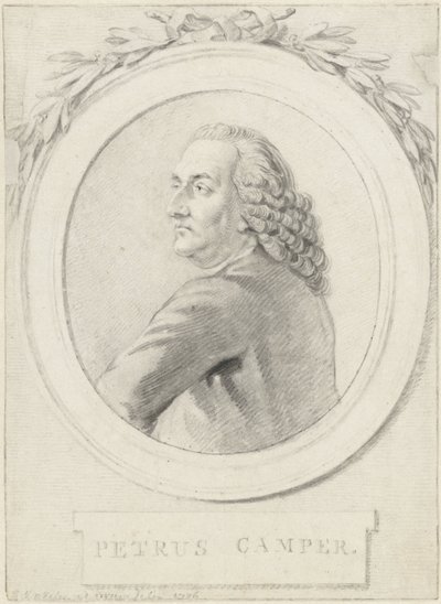 Portrait du professeur Petrus Camper - Reinier Vinkeles (I)