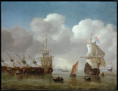 Scène portuaire néerlandaise - Reinier Zeeman