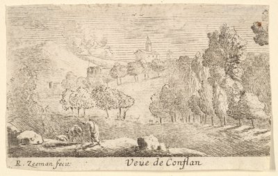 Vue de Conflans - Reinier Zeeman