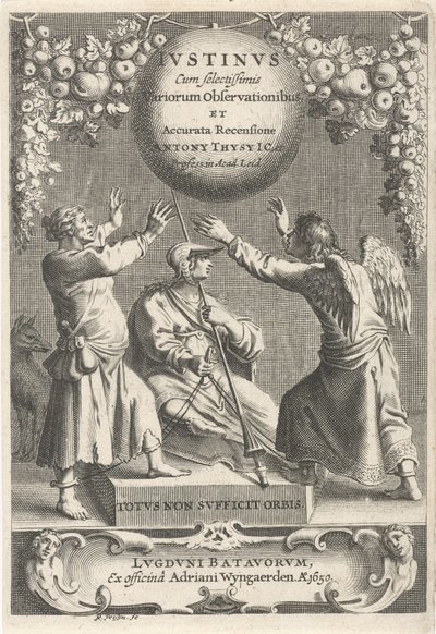 Minerve et deux figures enchaînées - Reinier van Persijn