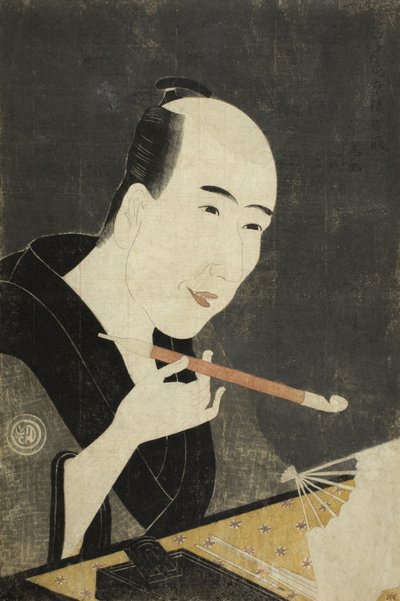Portrait de Santo Kyoden, le Maître de Kyobashi - Rekisentei Eiri